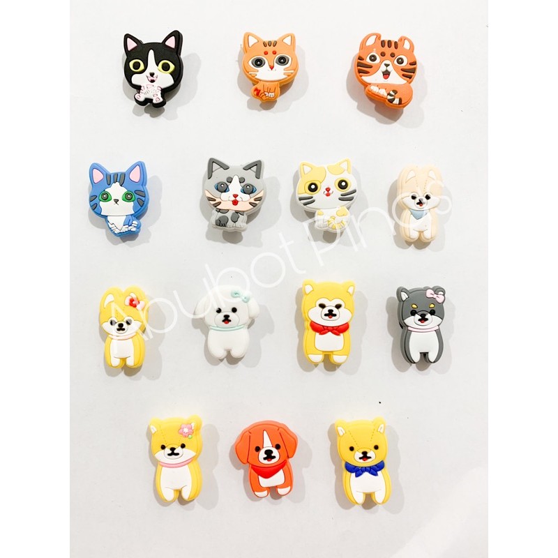 Jibbitz Cute Animals ( high quality) | Shopee Philippines