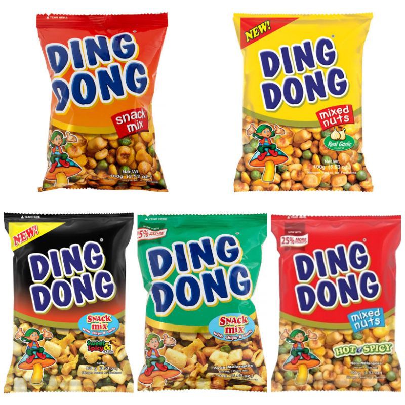 Ding Dong Mixed Nuts 100g Shopee Philippines