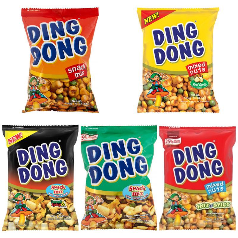 Ding Dong Mixed Nuts 100g Shopee Philippines