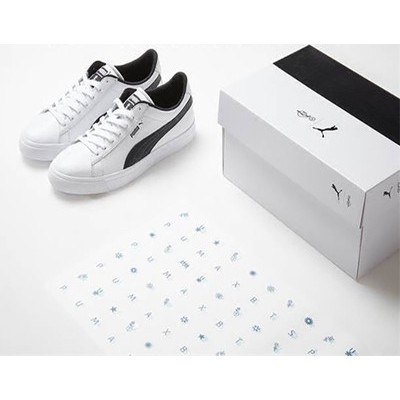 puma white court star sneakers