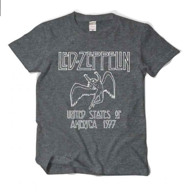 led zeppelin 1977 tour t shirt