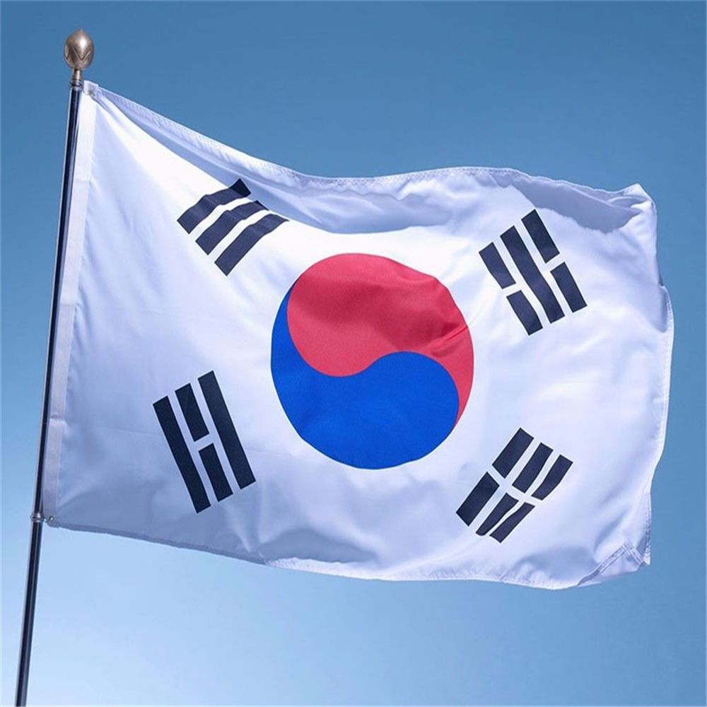 Korean Banner Grommets Flag Polyester Korea Shopee Philippines