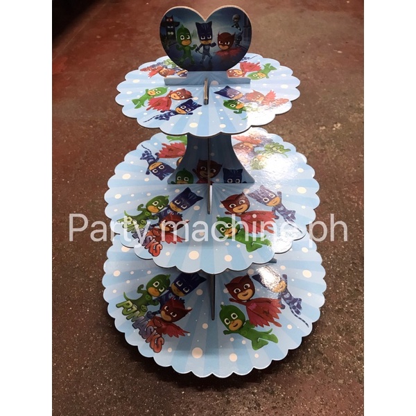 3 layer PJ Masks Cupcake Stand Shopee Philippines