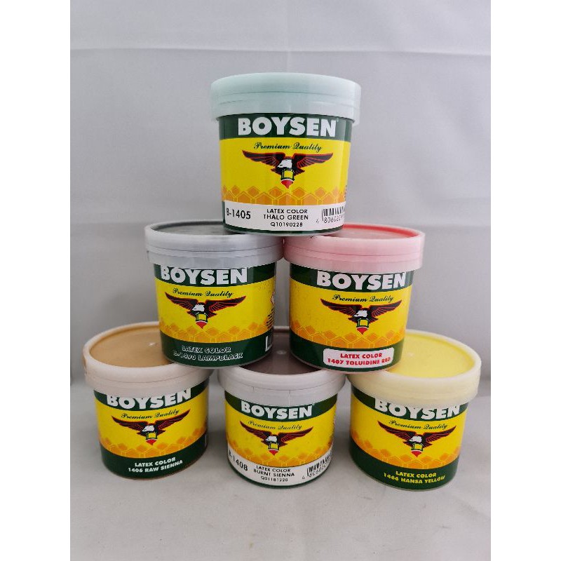 BOYSEN latex color water based ( 1/4L ) Shopee Philippines