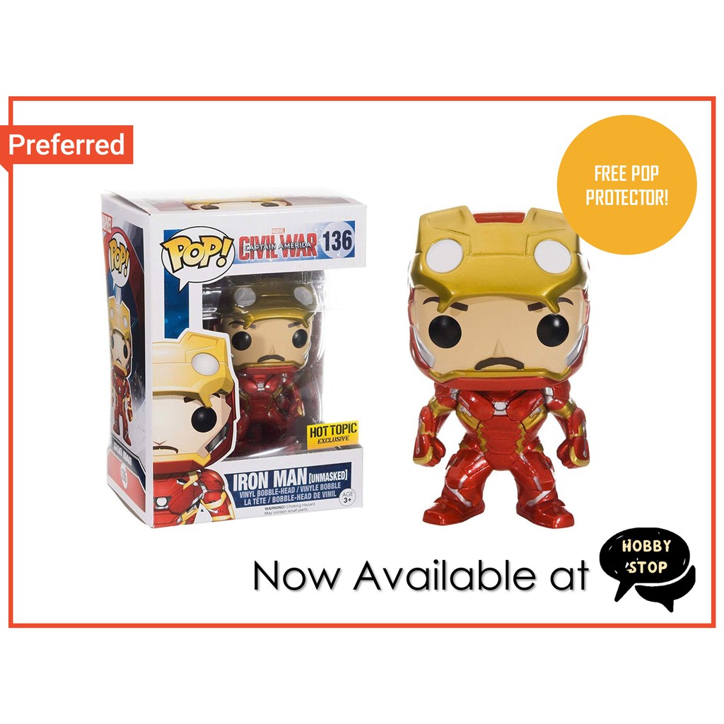 funko pop iron man 136