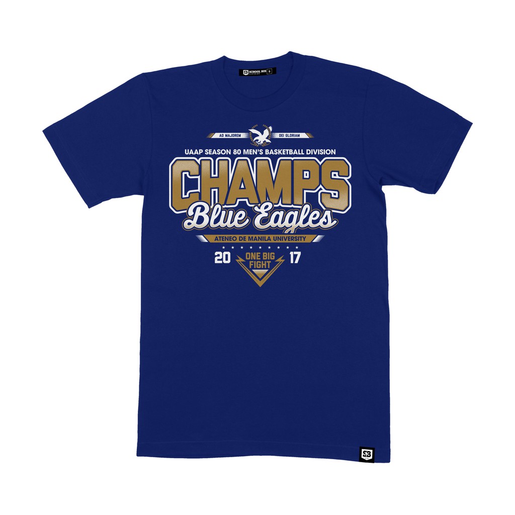 Ateneo Champ Shirt UAAP S80 | Shopee Philippines