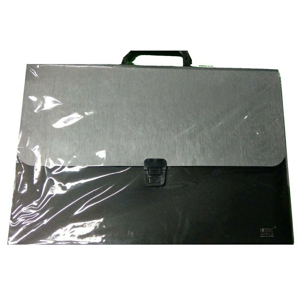 Accordion Expanding Envelope with handle long (2tone) Shopee Philippines