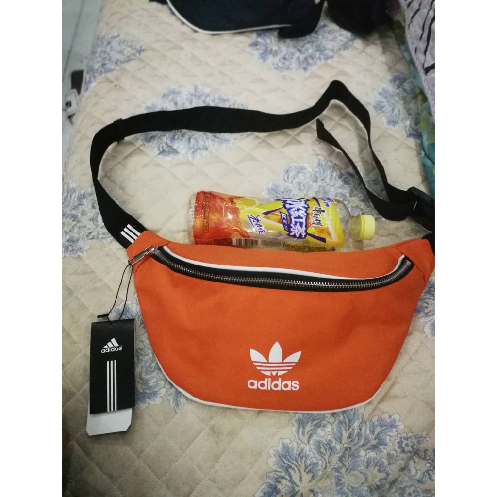 adidas orange fanny pack