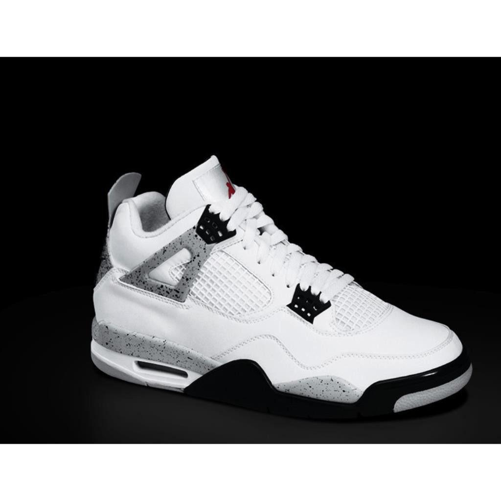 jordan 4 white and grey