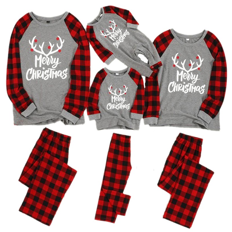 mother and son matching christmas outfits