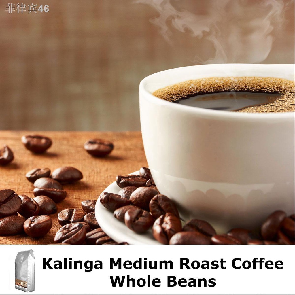 1kg Kalinga Medium Roast Whole Coffee Beans Pure Robusta Kalinga Coffee Shopee Philippines