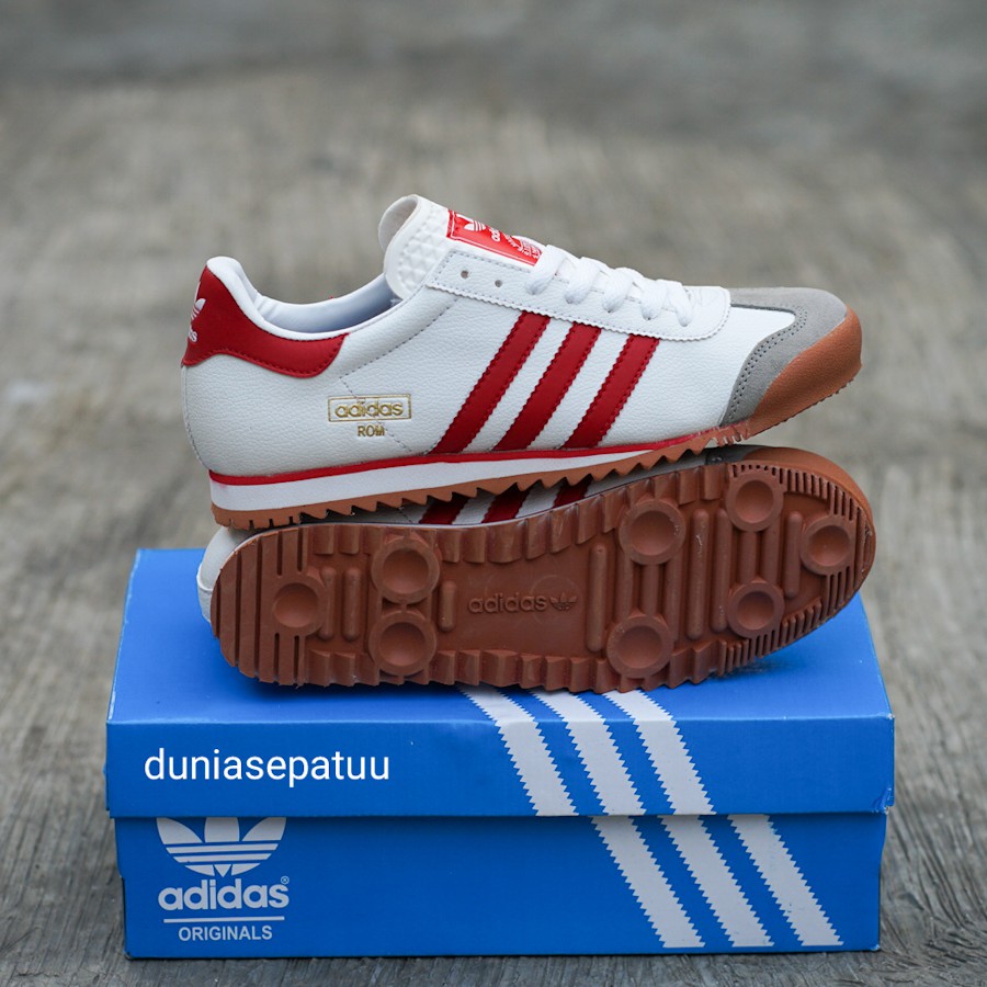 adidas rom red white blue