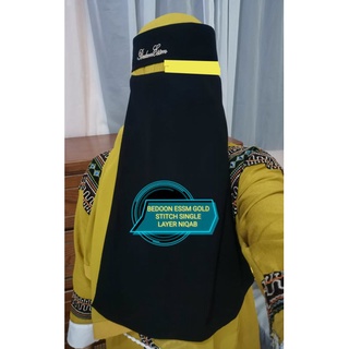 SINGLE SAUDI NIQAB MUSLIM FACE COVER