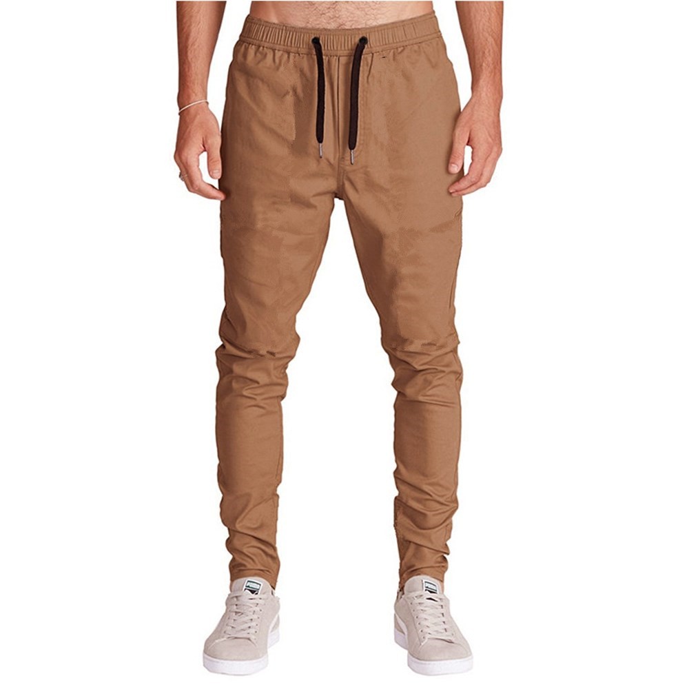 khaki jogger pants