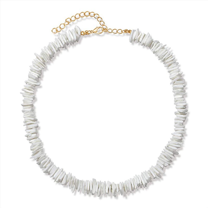 Puka Shell Necklace For Women Hawaiian Beach Surfer Choker Jewelry Touch Shopee Philippines