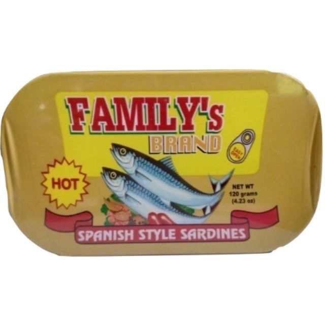 Family's Brand Spanish Style Sardines 120g Shopee Philippines
