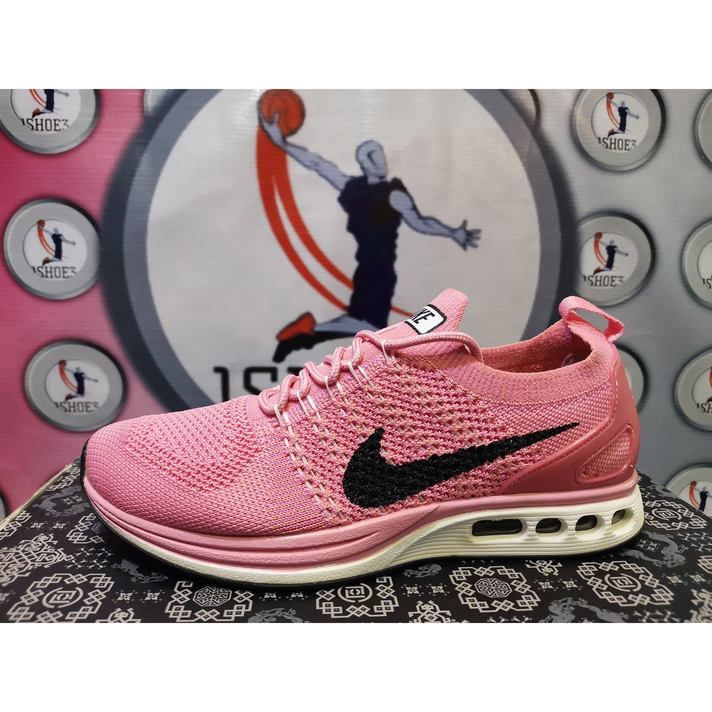 flyknit racer pink