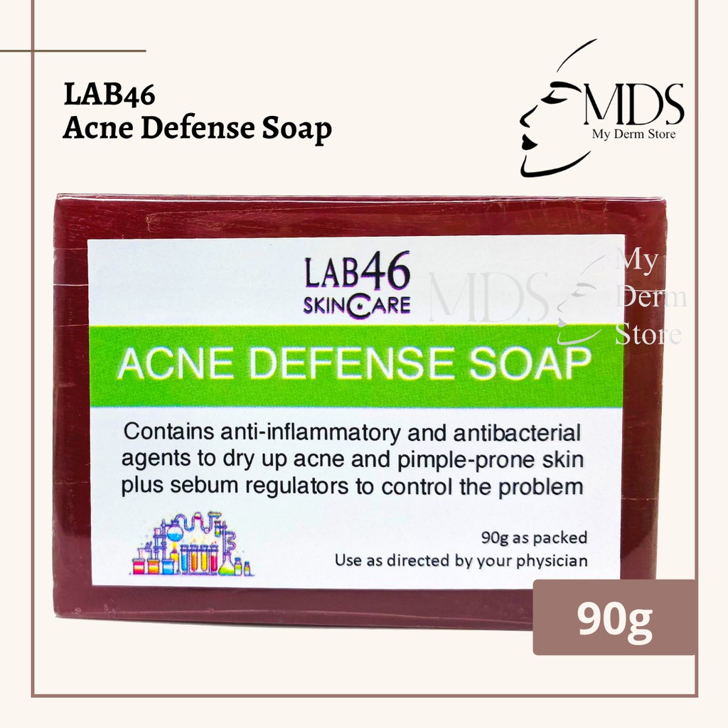 Lab46 Lab 46 Acne Defense Soap with Salicylic Acid 90g Shopee Philippines