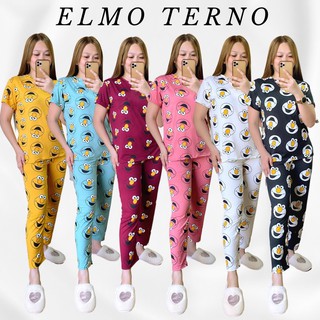 Terno Pajama Elmo Print