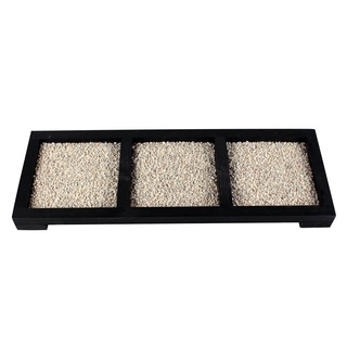 1Pots&Vases 1pc Flower Pot Wooden Tray with FREE Stone Grit (5.3”x15”x1” inches/275 grams) #3