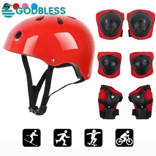 7 Ice Skating Protective Gear Bicycle Kids Crash Helmet Safety Scooter Cycling 