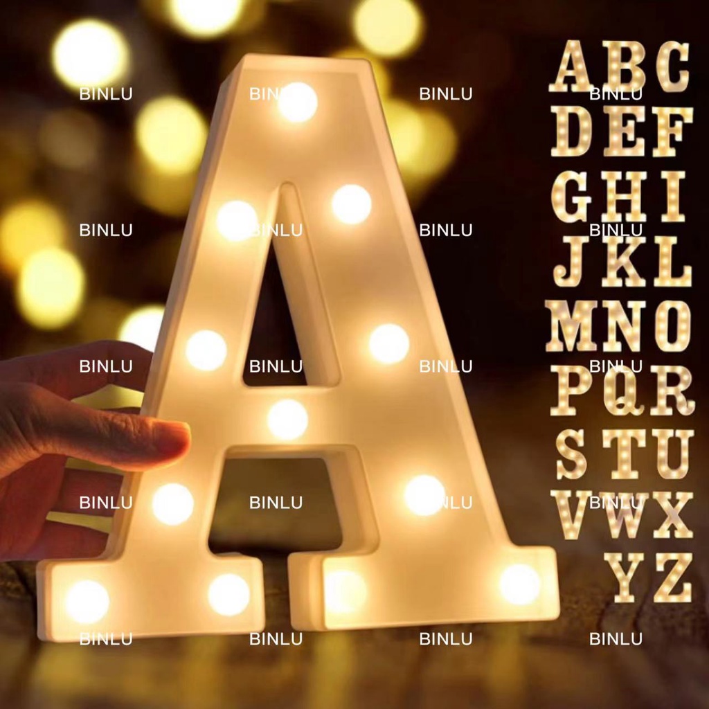 Alphabet Letter Lights Soft Warm Glow Led Light Up Warm, 49% OFF