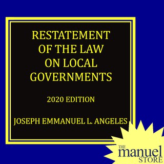 Angeles (2020) - Local Governments - Restatement of the Law on