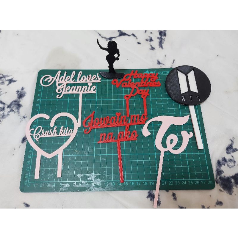 Customized 3D printed cake topper | Shopee Philippines