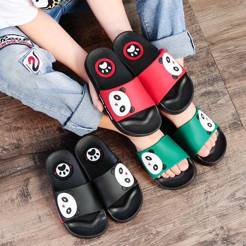 girls panda slippers