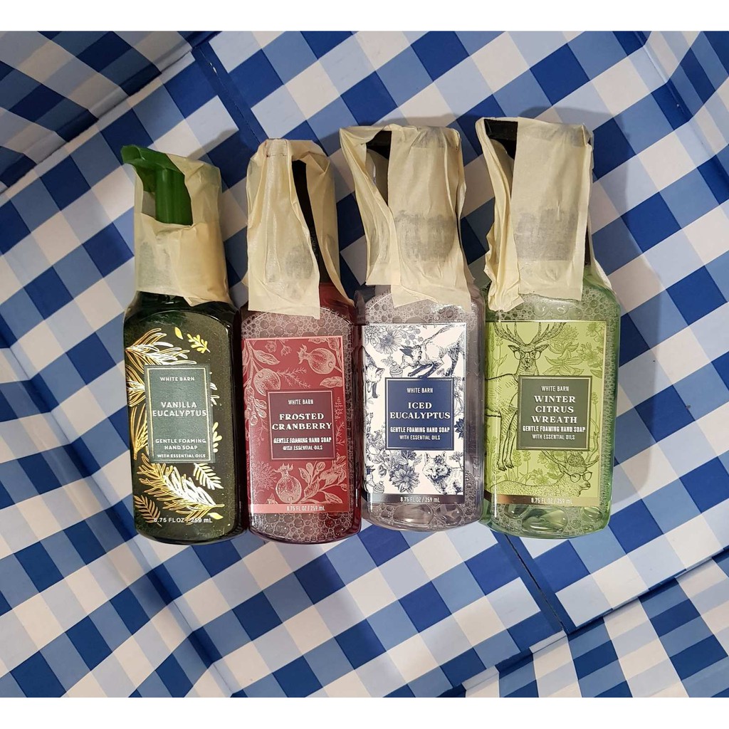 Bath and Body Works and White Barn Series Foaming Hand Soap Shopee