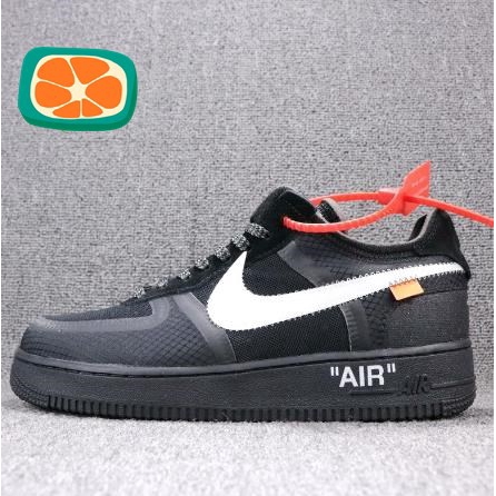 ow x air force 1 black