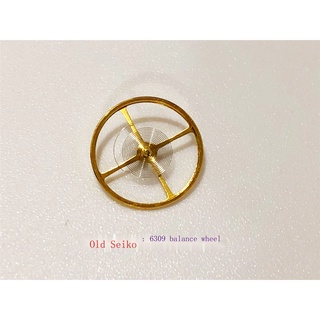 Watch movement accessories 6309 balance wheel old Seiko full pendulum hairspring watch movement bala #1