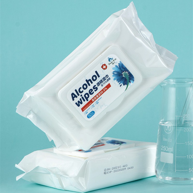 alcohol wipes Disposable hand wipe 