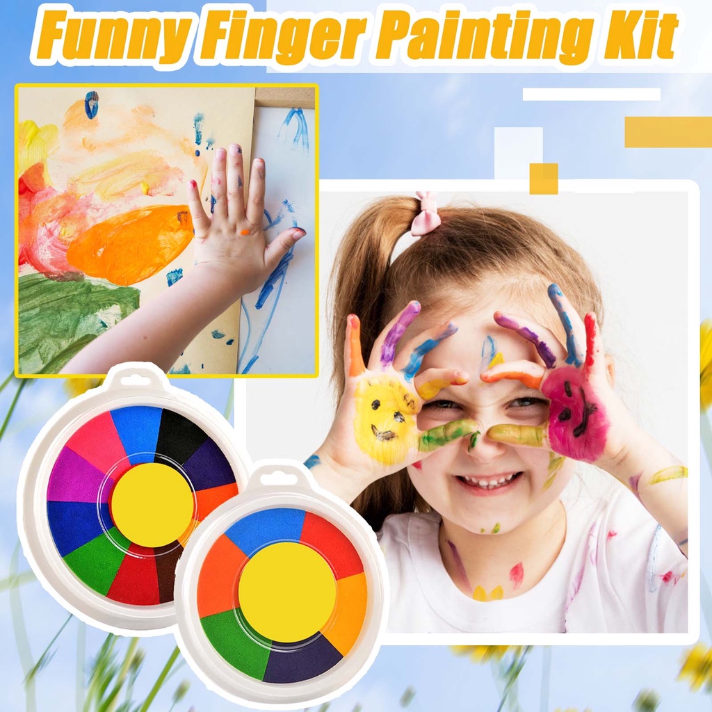 Funny Finger Painting Set Finger Painting Kit Finger Drawing Toy