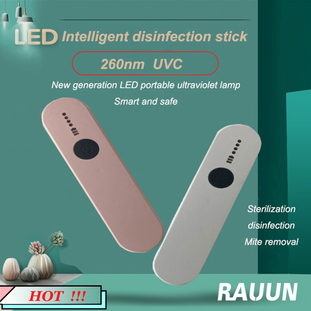 【Ready Stock】 Portable LED UV UVC Disinfection Lamp 260nm Handheld ...