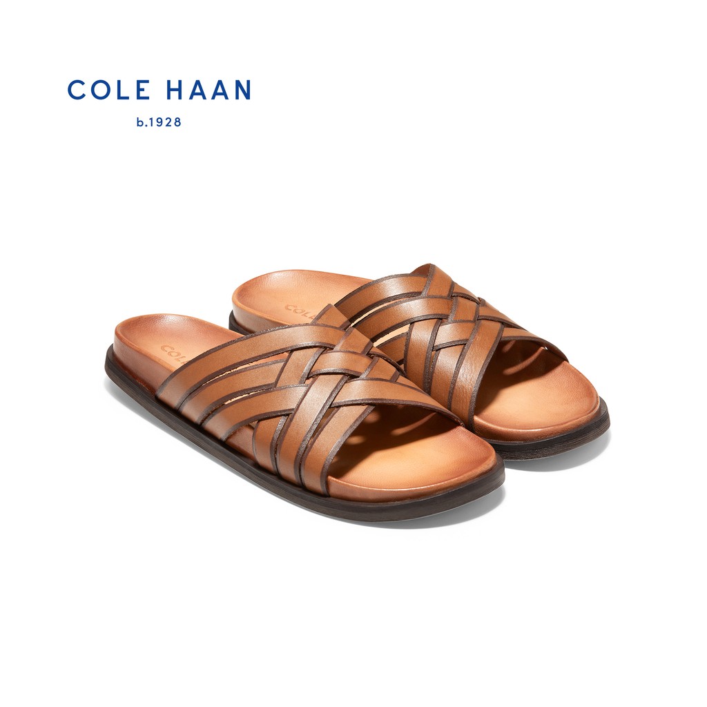 cole haan men's leather sandals