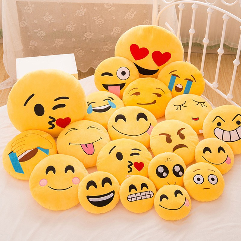 emoji stuffed toy