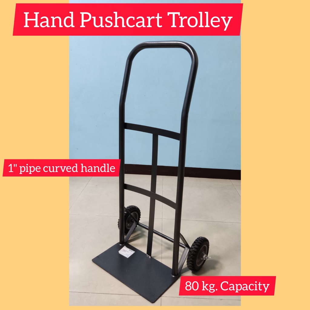 Kartilya Push Cart Pushcart Trolley 1" Pipe x 6 inch Wheel Shopee