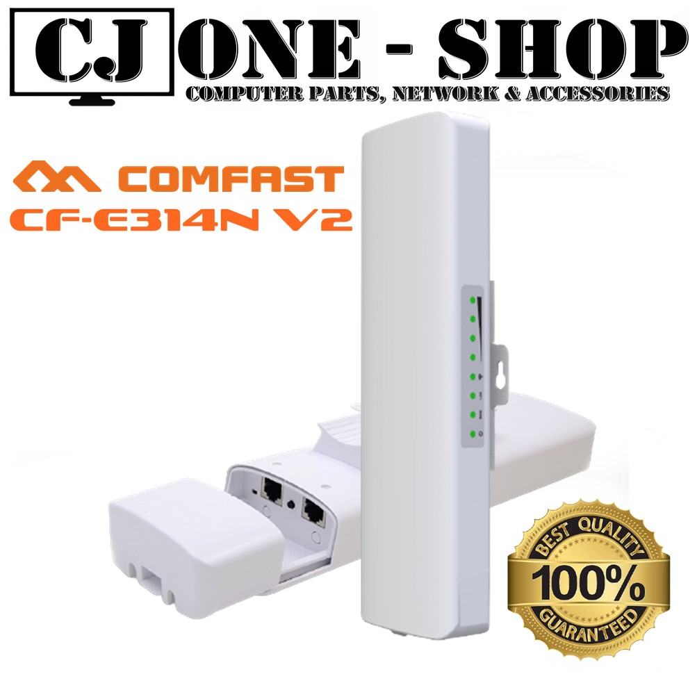 COMFAST CF-E314N V2 300Mbps Wireless Outdoor CPE Bridge | Shopee ...