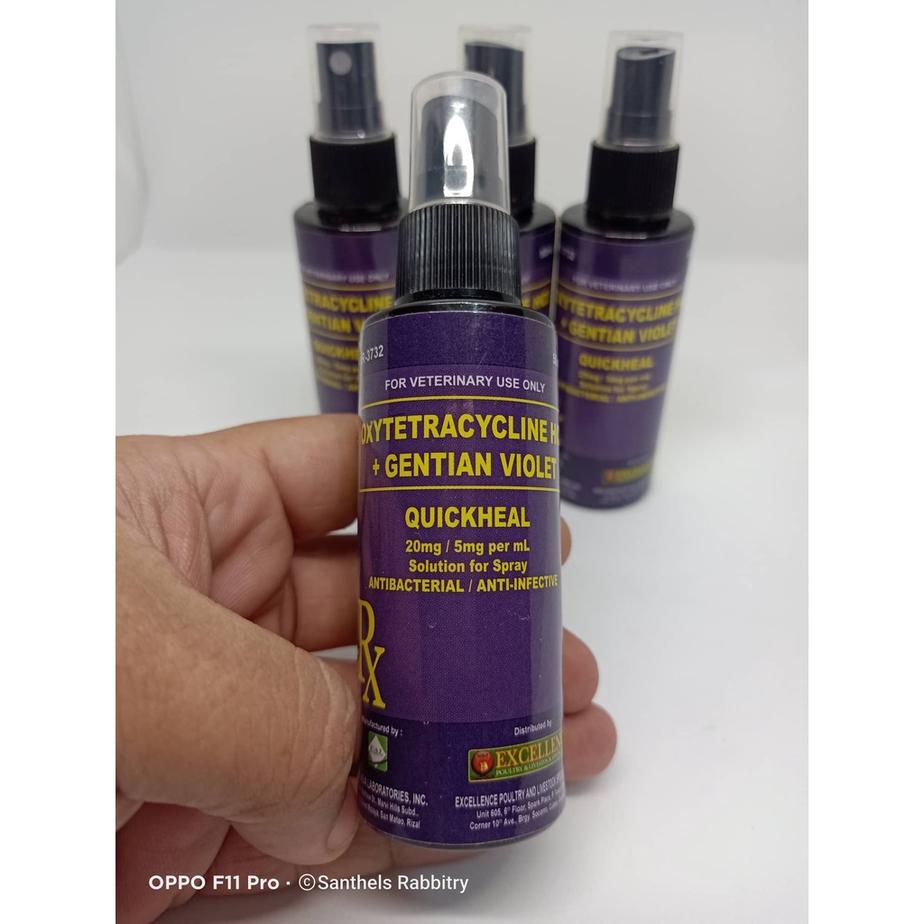 QUICK HEAL (Wound Spray for animals Rabbits, Dogs, Cats, etc