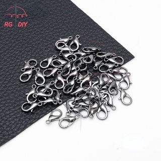 50pcs Wholesale Price Lobster Clasps 10mm Hooks For Necklace Bracelet #6