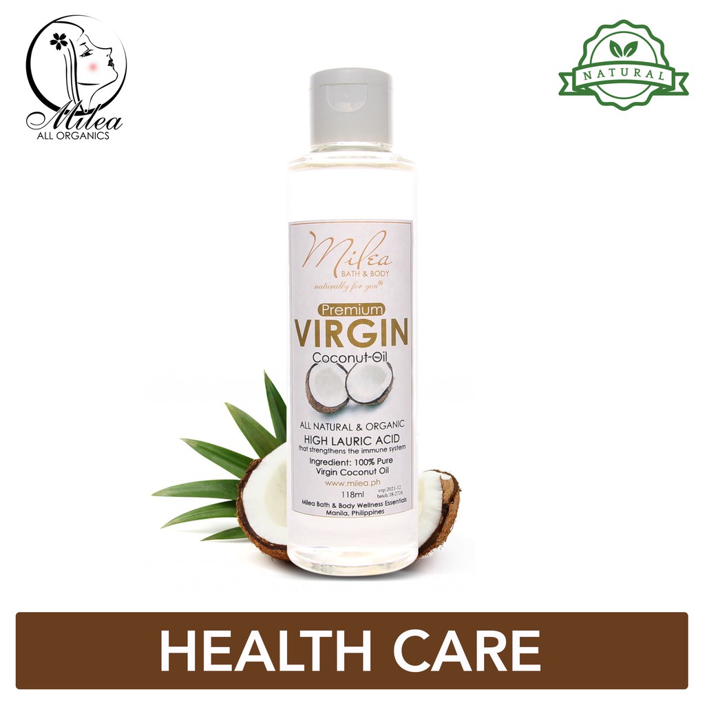 Milea All Organics Premium Virgin Coconut Oil | Shopee  