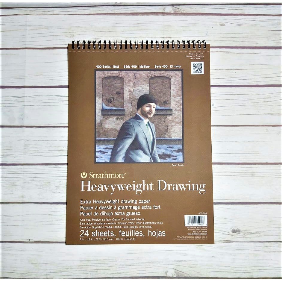 Strathmore Extra Heavyweight Drawing Paper 24 sheets 163gsm Shopee