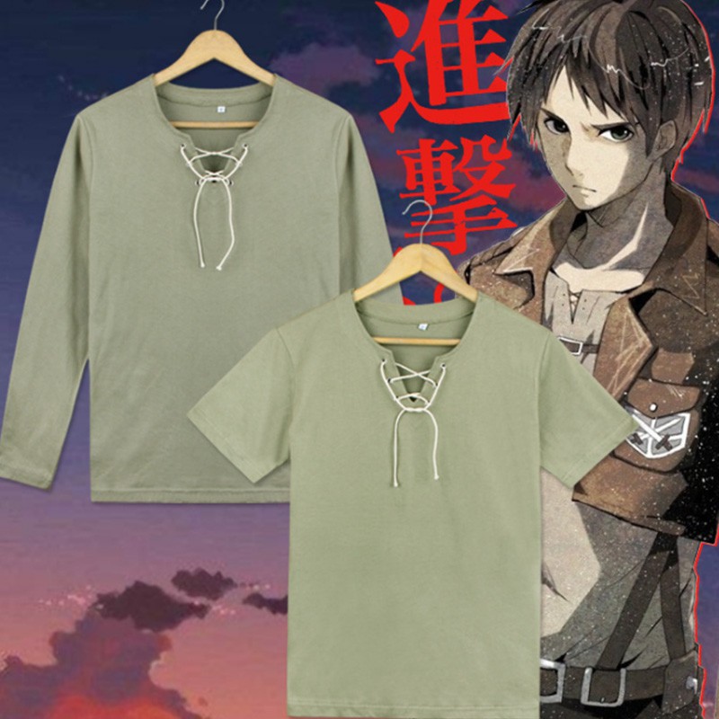 eren yeager cosplay shirt