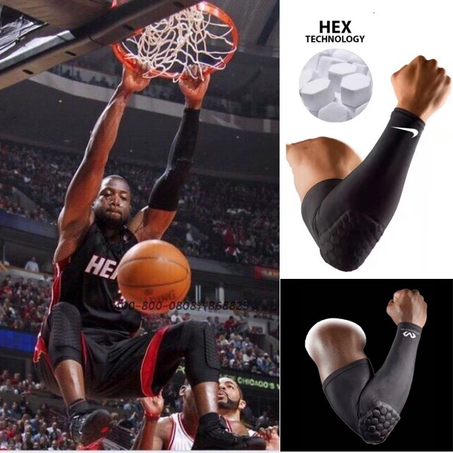 black arm sleeve basketball