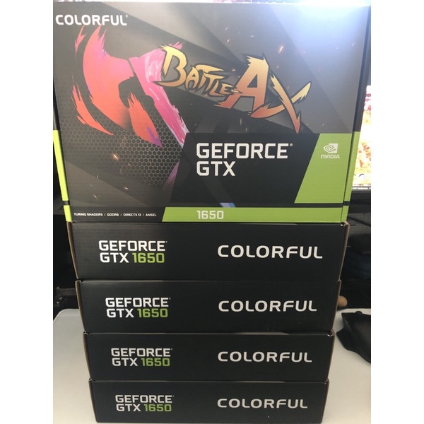 Colorful 1650 BattleAX NB Video Card | Shopee Philippines