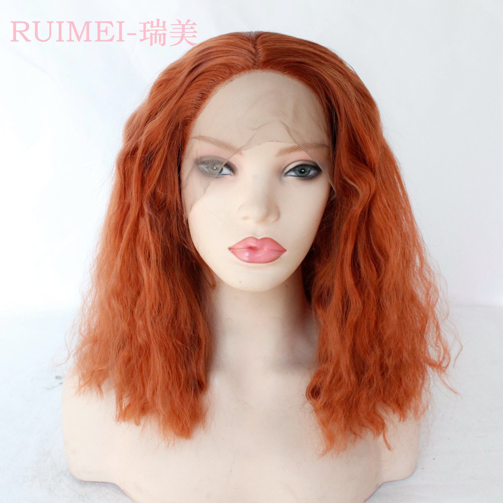 copper red wig