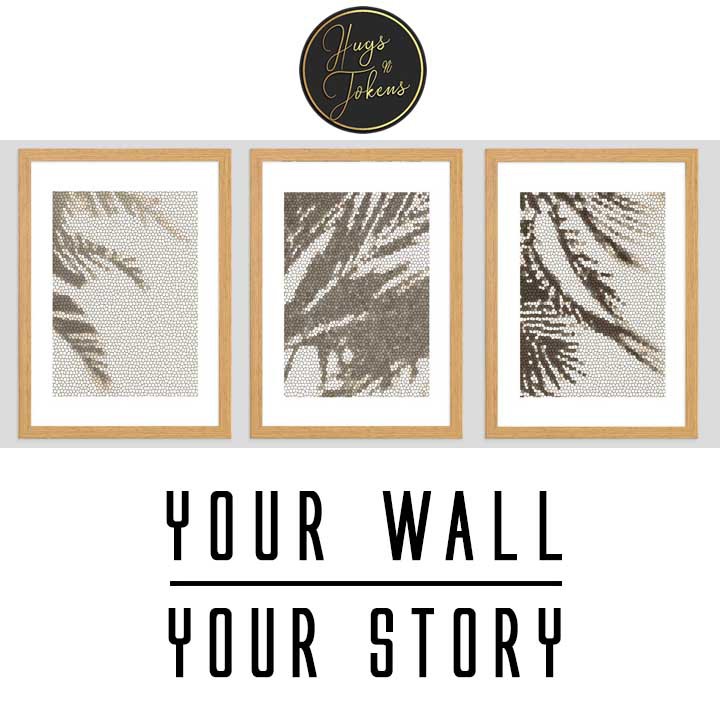 Keep Palm 3 In 1 Hd Framed Prints Gallery Wall Frames Home Decor Wall Art Shopee Philippines