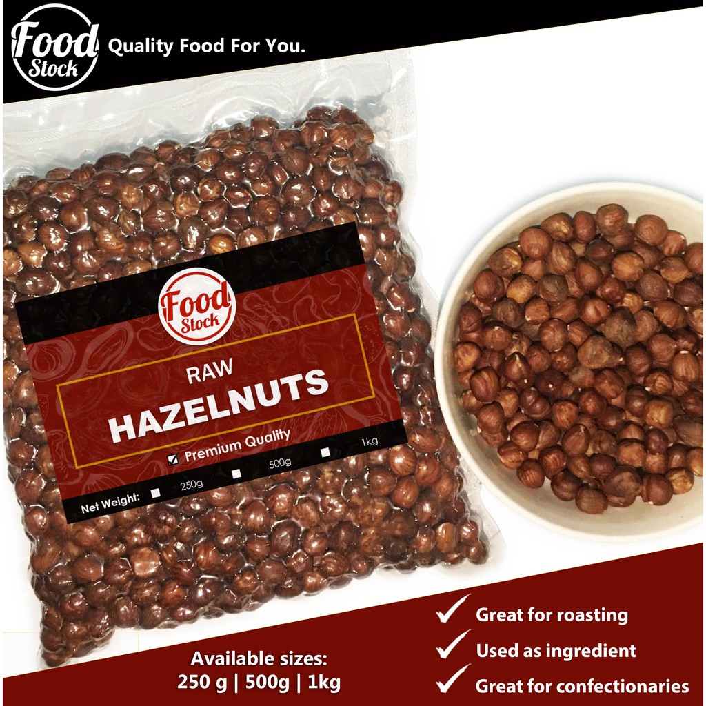 Raw Hazelnuts (250g, 500g, 1kg) Shopee Philippines