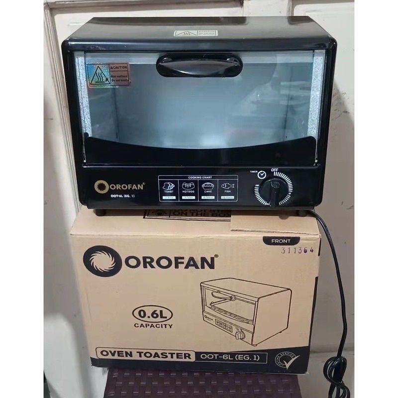 OROFAN OVEN TOASTER 0.6liters Shopee Philippines
